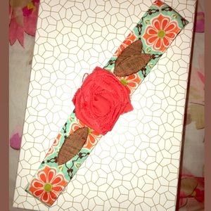 Vintage Rose Wraps Headband